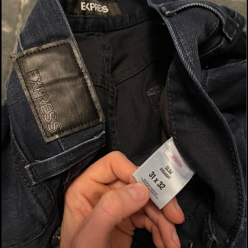 Mens Express Jean 31x32 Slim fit EUC